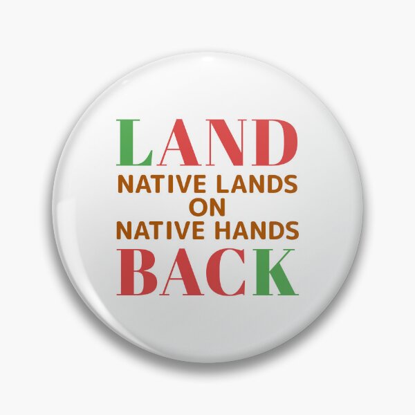 Item preview, Land Back Native Lands On Native Hands Native Americans designed and sold by RiyonArts.