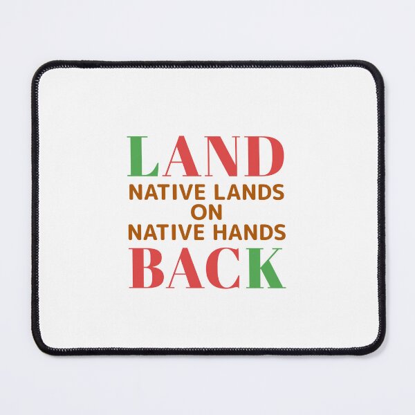 Item preview, Land Back Native Lands On Native Hands Native Americans designed and sold by RiyonArts.