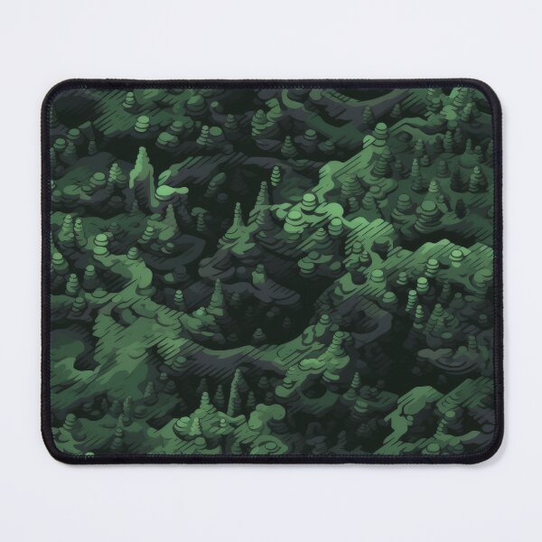 Item preview, Digital Green Camouflage Seamless Repeating Pattern designed and sold by Supra-Mundane.