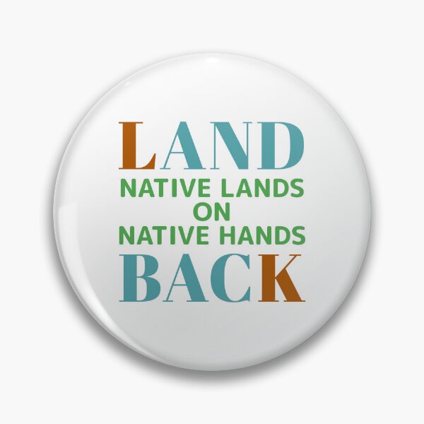 Item preview, Land Back Native Lands On Native Hands Native Americans designed and sold by RiyonArts.