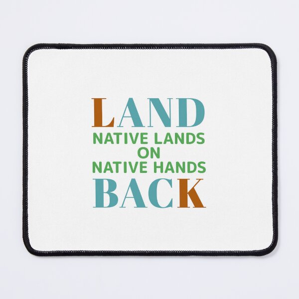 Item preview, Land Back Native Lands On Native Hands Native Americans designed and sold by RiyonArts.