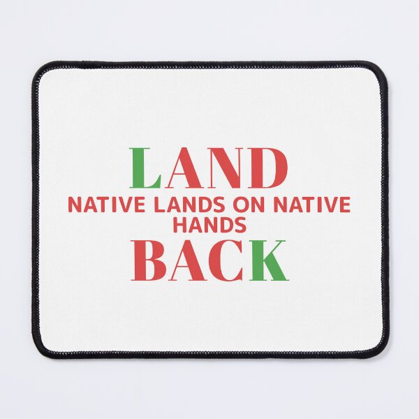 Item preview, Land Back Native Lands On Native Hands Native Americans designed and sold by RiyonArts.