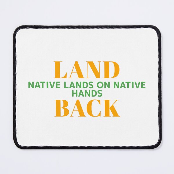 Item preview, Land Back Native Lands On Native Hands Native Americans designed and sold by RiyonArts.
