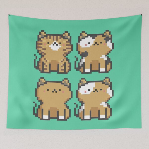 Item preview, Pixel Quiet Cat Quater 005 designed and sold by sosorimaru.