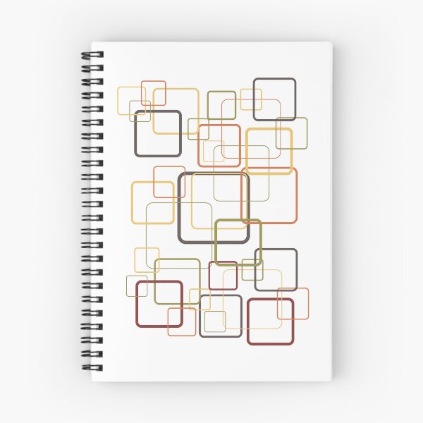 Item preview, Fondo de rectángulo redondeado simple y abstracto con color retro de los años 70 designed and sold by Viability Creative.