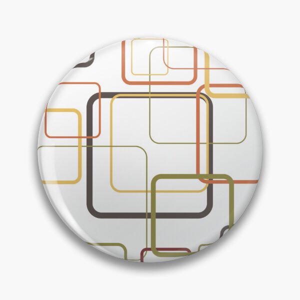 Item preview, Simple and Abstract Rounded Rectangle Background with Retro 1970s Color designed and sold by Viability Creative.