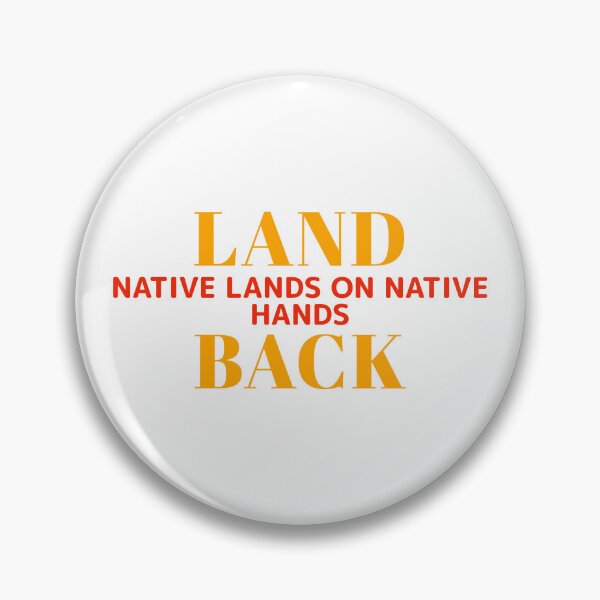 Item preview, Land Back Native Lands On Native Hands Native Americans designed and sold by RiyonArts.