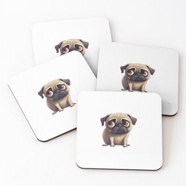 Item preview, Sad Pug designed and sold by WillowDrop.