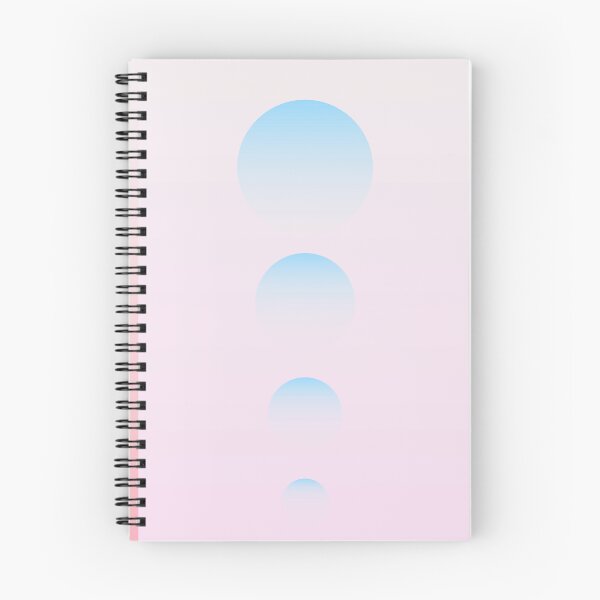 Item preview, Pastel Pink Abstract Circles Gradient Aesthetic Design designed and sold by TakoyakiTech.