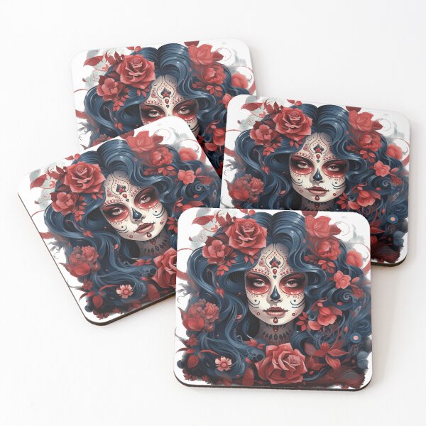 Item preview, Sugar skull woman designed and sold by EliteShadow.