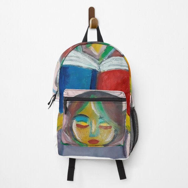 Item preview, "Enlightened Reader" Painting designed and sold by angelina-kristl.