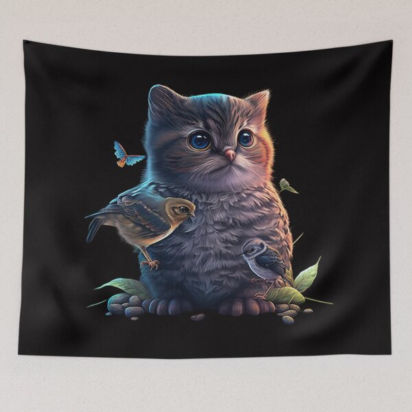 Item preview, Let loose with the cat and hawk relationship designed and sold by AnubisArtUSA.