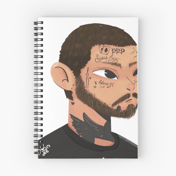 Item preview, Post Malone Illustration designed and sold by ICanSee80.