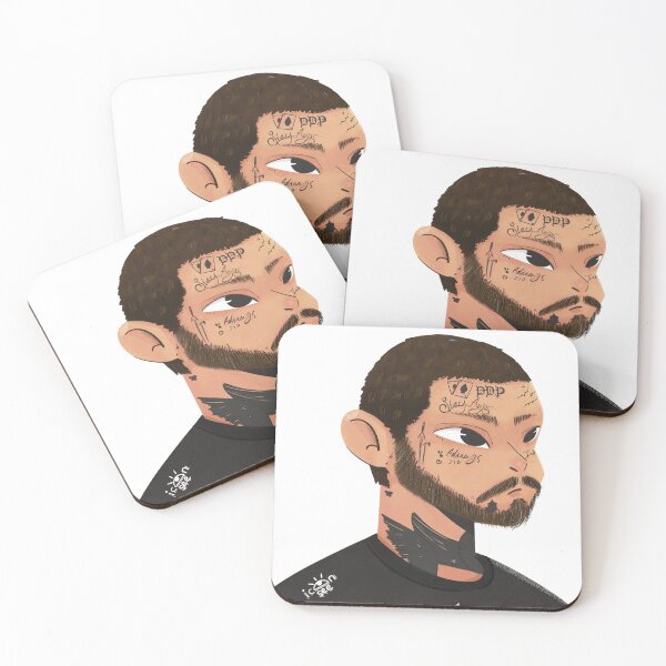 Item preview, Post Malone Illustration designed and sold by ICanSee80.