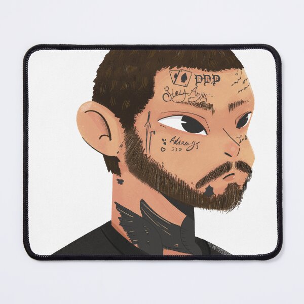 Item preview, Post Malone Illustration designed and sold by ICanSee80.