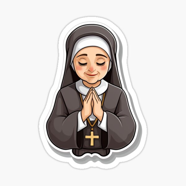 catholic nun clipart