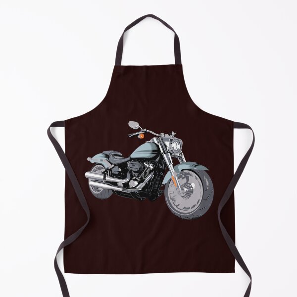 Item preview, HD FatBoy Motorcycle Barracuda Blue designed and sold by CandidaDoucette.