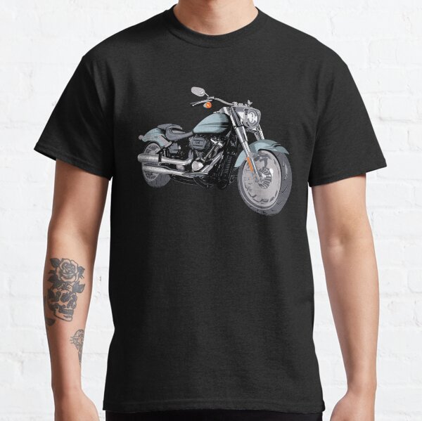 Harley fatboy hot sale t shirt