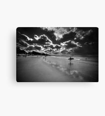 Black and White Interpretation Canvas Print