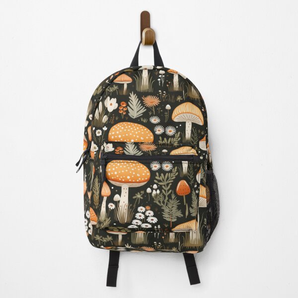 Item preview, Mushroomcore simplistic mushrooms and leaves designed and sold by EliteShadow.