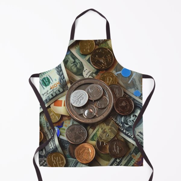 Item preview, Wealth of Nations - Pile of Various US Coins and Money, Financial Abundance designed and sold by Dubage603.
