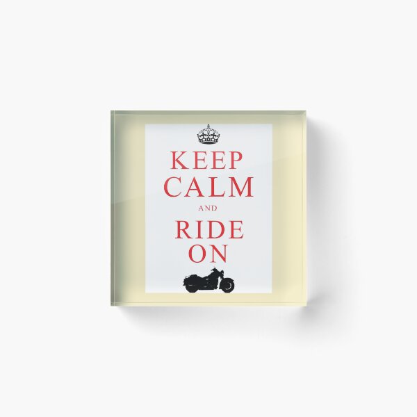 Item preview, Keep Calm and Ride On Greeting Card designed and sold by CandidaDoucette.