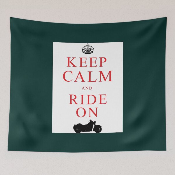 Item preview, Keep Calm and Ride On Greeting Card designed and sold by CandidaDoucette.
