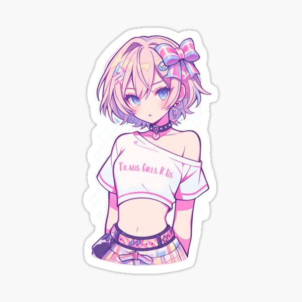 Item preview, Trans Girls R Us Sticker designed and sold by PhoenixHatter.
