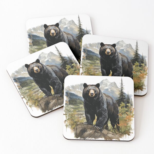 Item preview, Allegheny Mountains Black Bear designed and sold by cooeeman.