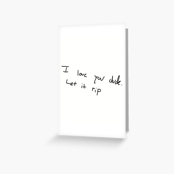 Item preview, The bear let it rip note Hulu fx tv show  designed and sold by Denicbt.