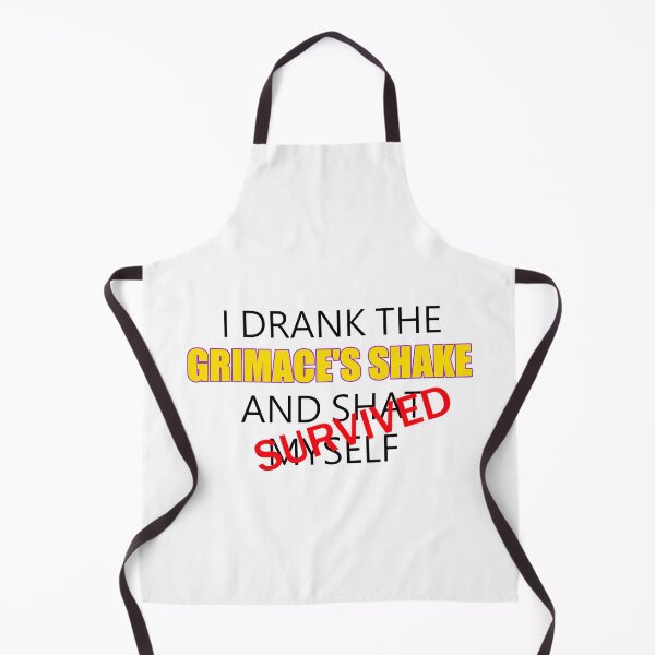 Item preview, I drank Grimace's Shake and survived designed and sold by CapitanSteamer.