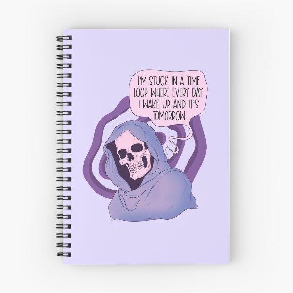 Item preview, Time loop grim reaper designed and sold by Jess.a.creates.