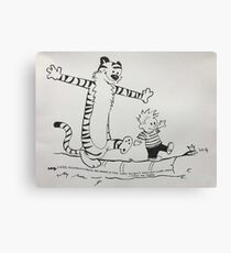 Calvin and Hobbes Canvas Print