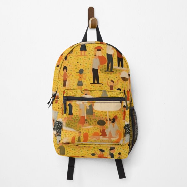 Item preview, Hot day at the beach, inspired by Georges Seurat's "A bath in Asnieres", designed and sold by SBD-Shop.