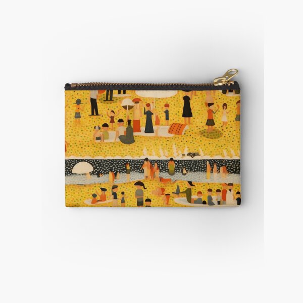 Item preview, Hot day at the beach, inspired by Georges Seurat's "A bath in Asnieres", designed and sold by SBD-Shop.