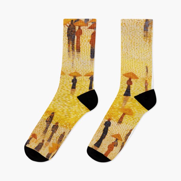 Item preview, Hot day at the beach, inspired by Georges Seurat's "A bath in Asnieres", designed and sold by SBD-Shop.