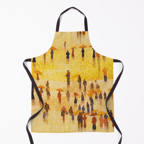 Item preview, Hot day at the beach, inspired by Georges Seurat's "A bath in Asnieres", designed and sold by SBD-Shop.