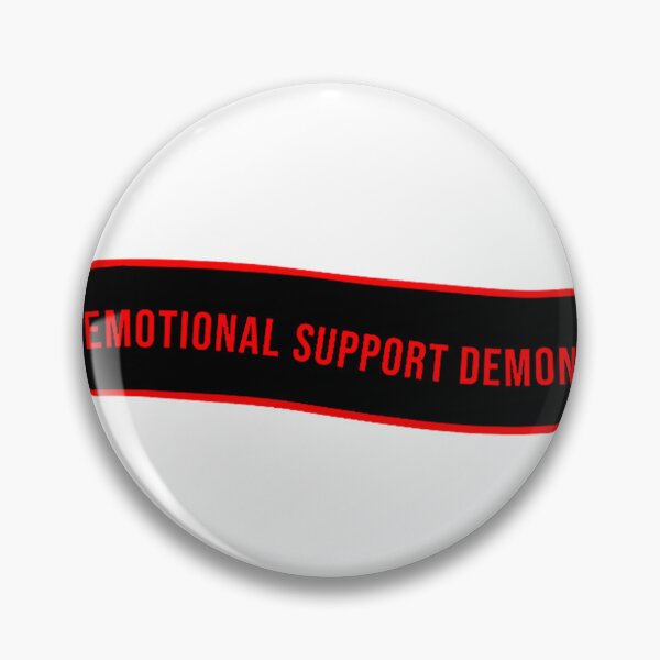 Item preview, Emotional Support Demon designed and sold by shockley-kashaz.