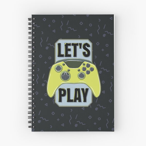 Item preview, Let's play: A design for real gamers, green and grey  designed and sold by Kraker-Inc.