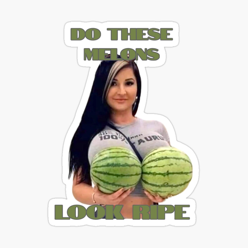 Big Melons | Greeting Card