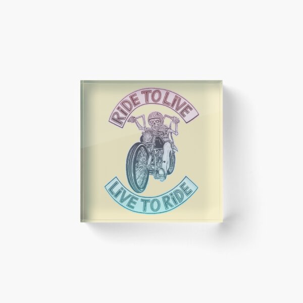Item preview, Ride To live   designed and sold by CandidaDoucette.