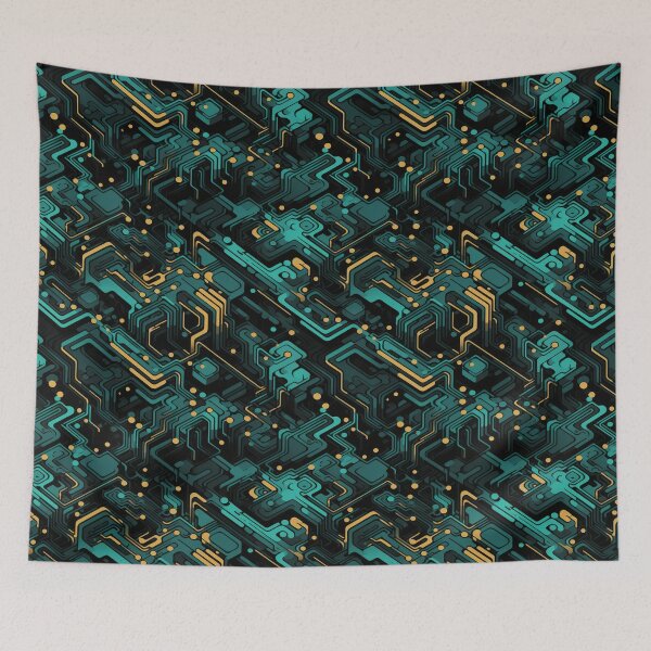 Item preview, Cyber Camo Seamless Pattern designed and sold by Supra-Mundane.
