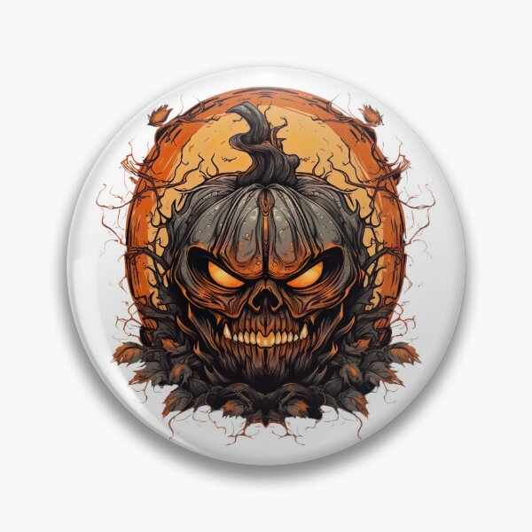 Item preview, Spooky Halloween Pumpkin designed and sold by PETHAVEN20.