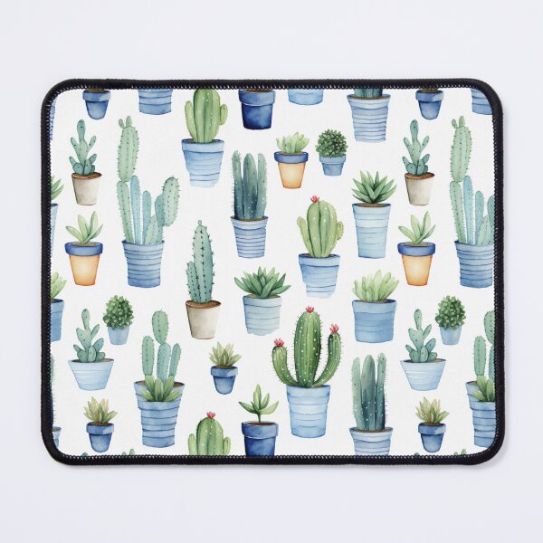 Item preview, Cacti in Blue Pots designed and sold by Alex R.