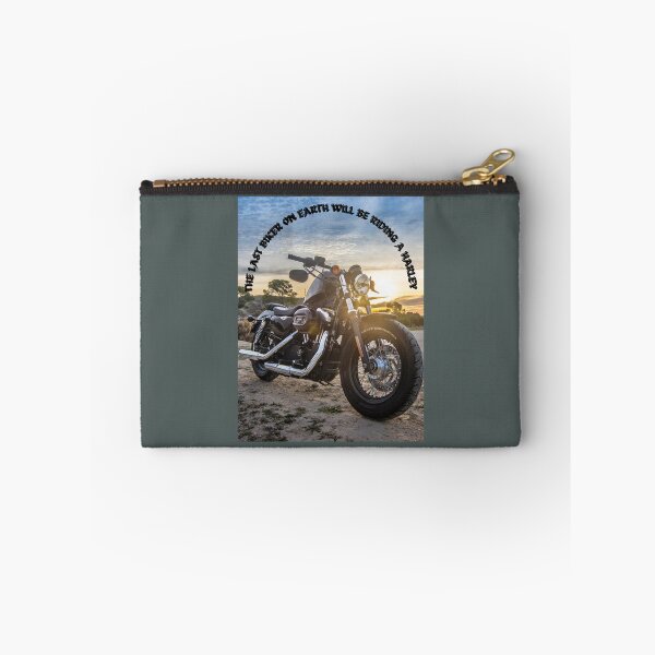 Item preview, THE LAST BIKER ON EARTH WILL BE RIDING A HARLEY   designed and sold by CandidaDoucette.
