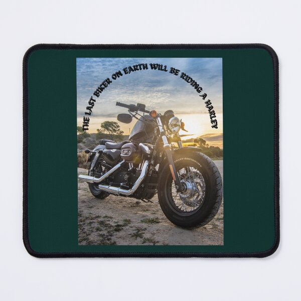 Item preview, THE LAST BIKER ON EARTH WILL BE RIDING A HARLEY   designed and sold by CandidaDoucette.
