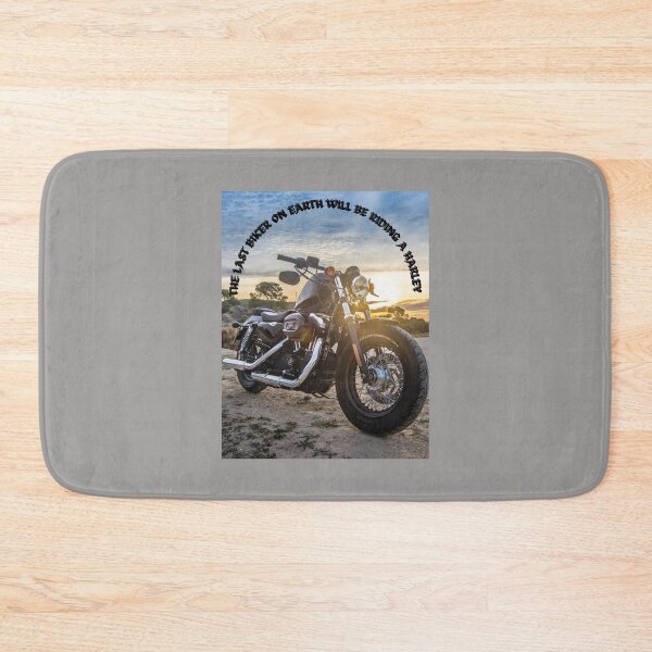 Item preview, THE LAST BIKER ON EARTH WILL BE RIDING A HARLEY   designed and sold by CandidaDoucette.