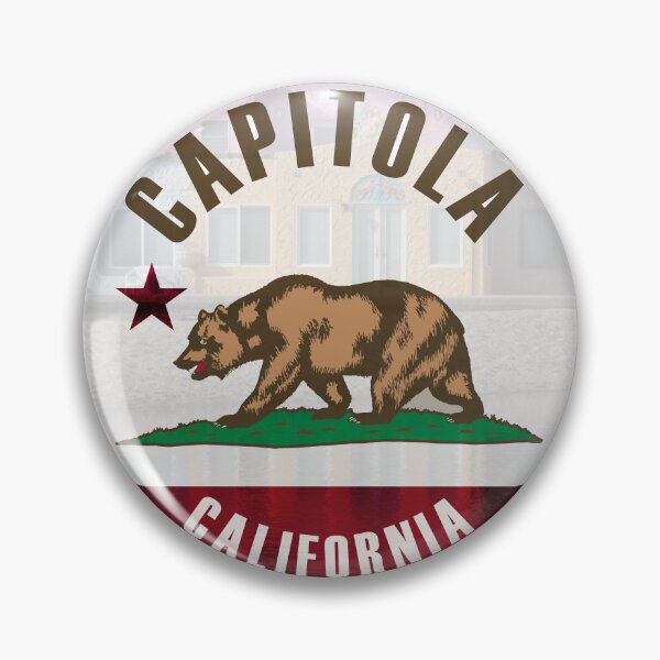 Item preview, Capitola Beach Californian Flag: Santa Cruz Coastal Living! designed and sold by EclecticCharm.