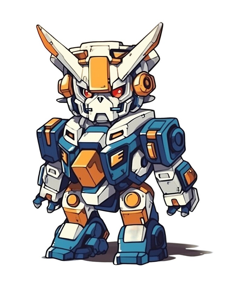 Thumbnail 4 of 4, iPhone Case, Custom SD Mecha Bot designed and sold by PCGDrawing.