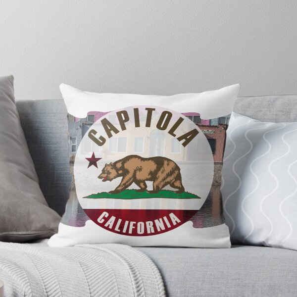 Item preview, Capitola Beach Californian Flag: Santa Cruz Coastal Living! designed and sold by EclecticCharm.